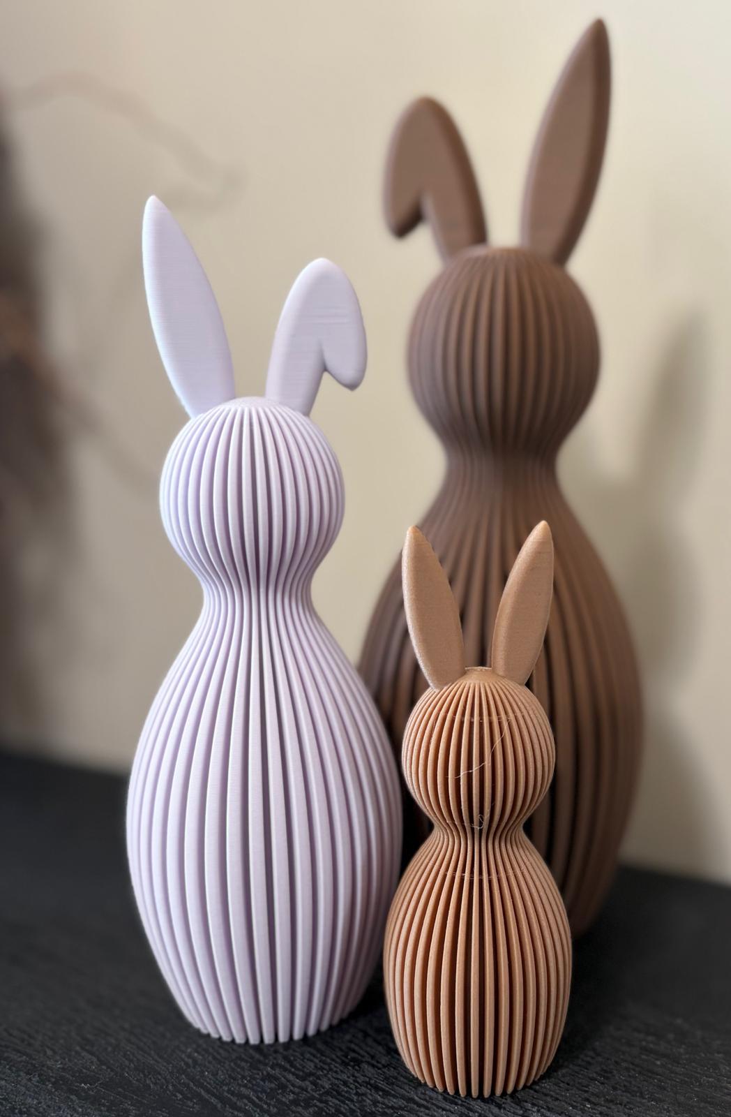 Paasdecoratie – Set verschillende Design Hazen
