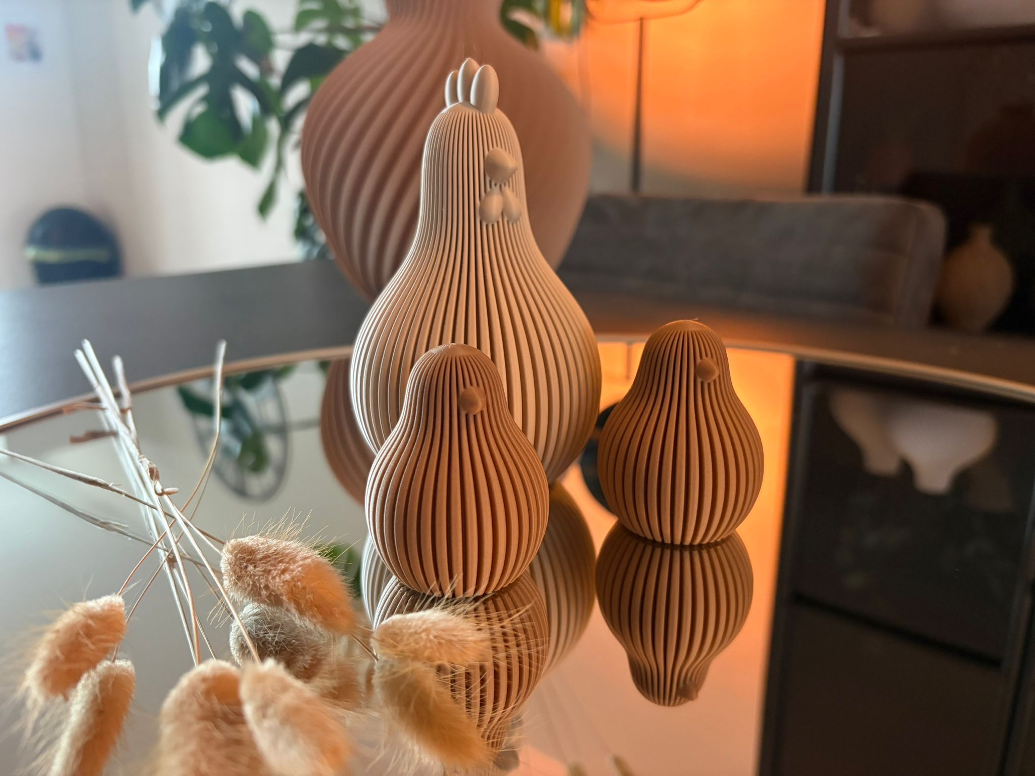 Paasdecoratie - Kip en Kuiken